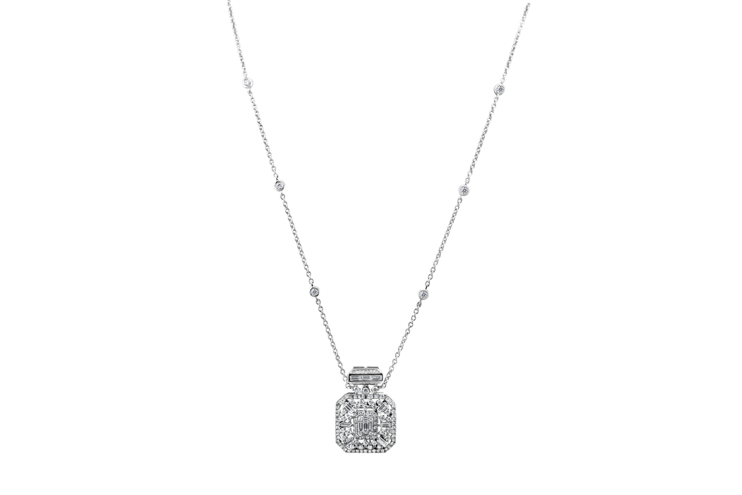 Diamonds by yard necklace