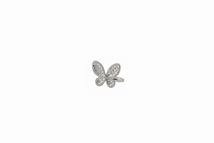 Butterfly Asher Diamond Statement Ring