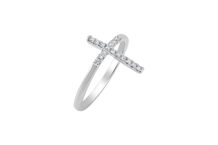 Diamond cross ring