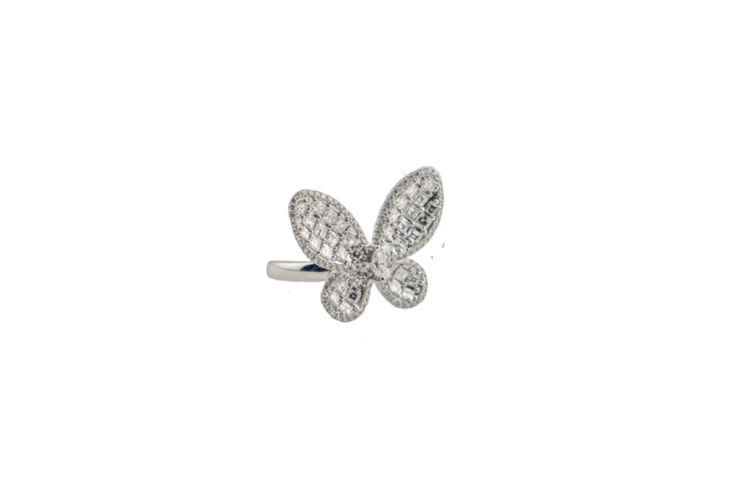 Butterfly Asher Diamond Statement Ring